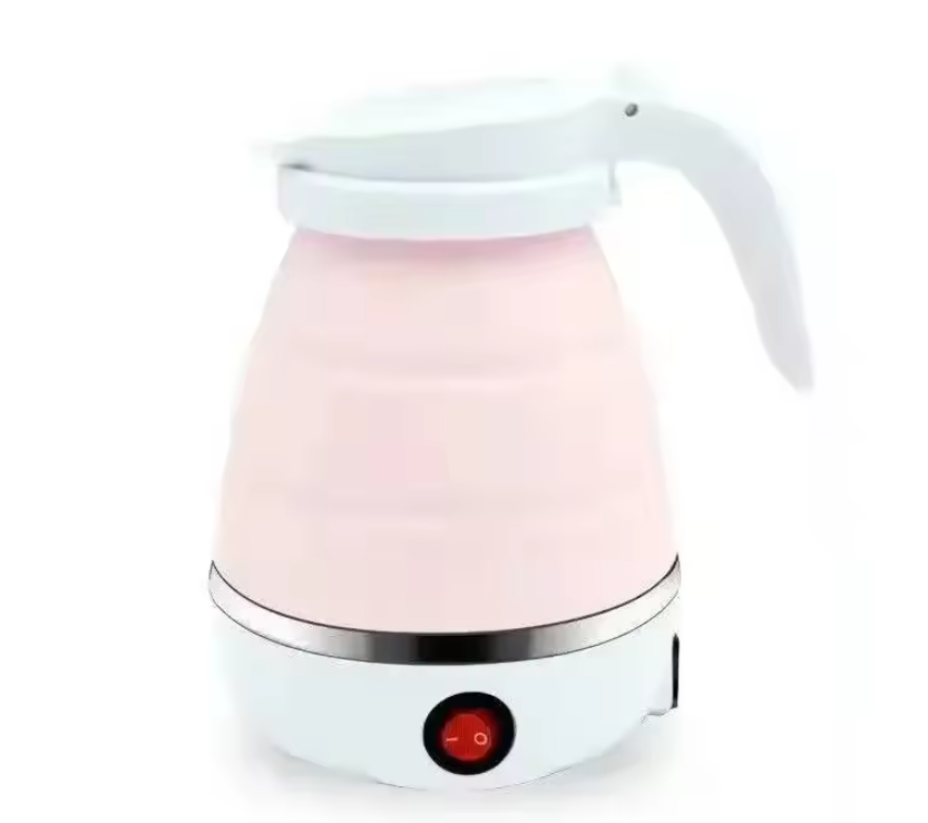 Collapsible Travel Kettle – Fast Boil 600ml | Portable, Foldable & Quick-Heating Electric Bottle