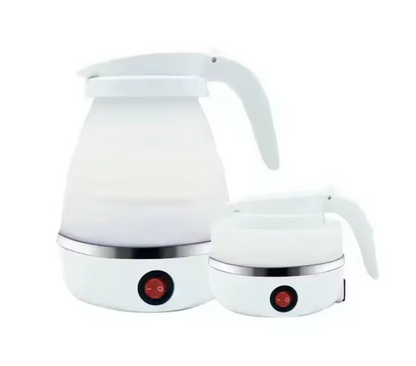 Collapsible Travel Kettle – Fast Boil 600ml | Portable, Foldable & Quick-Heating Electric Bottle